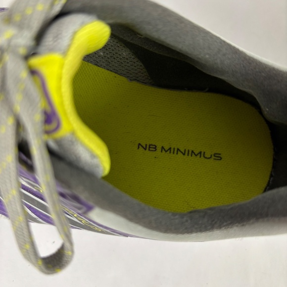 New Balance, Minimus Women's Running Shoes Size 7, Gray/Purple Revlite Fantomfit - Picture 10 of 12